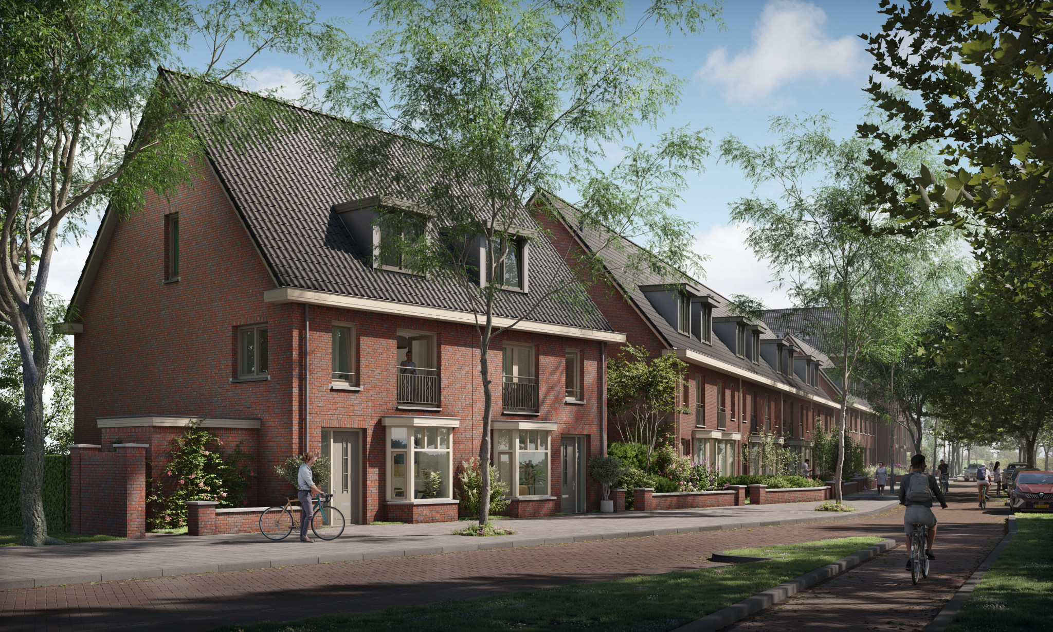 De 10 eengezinswoningen komen eraan!